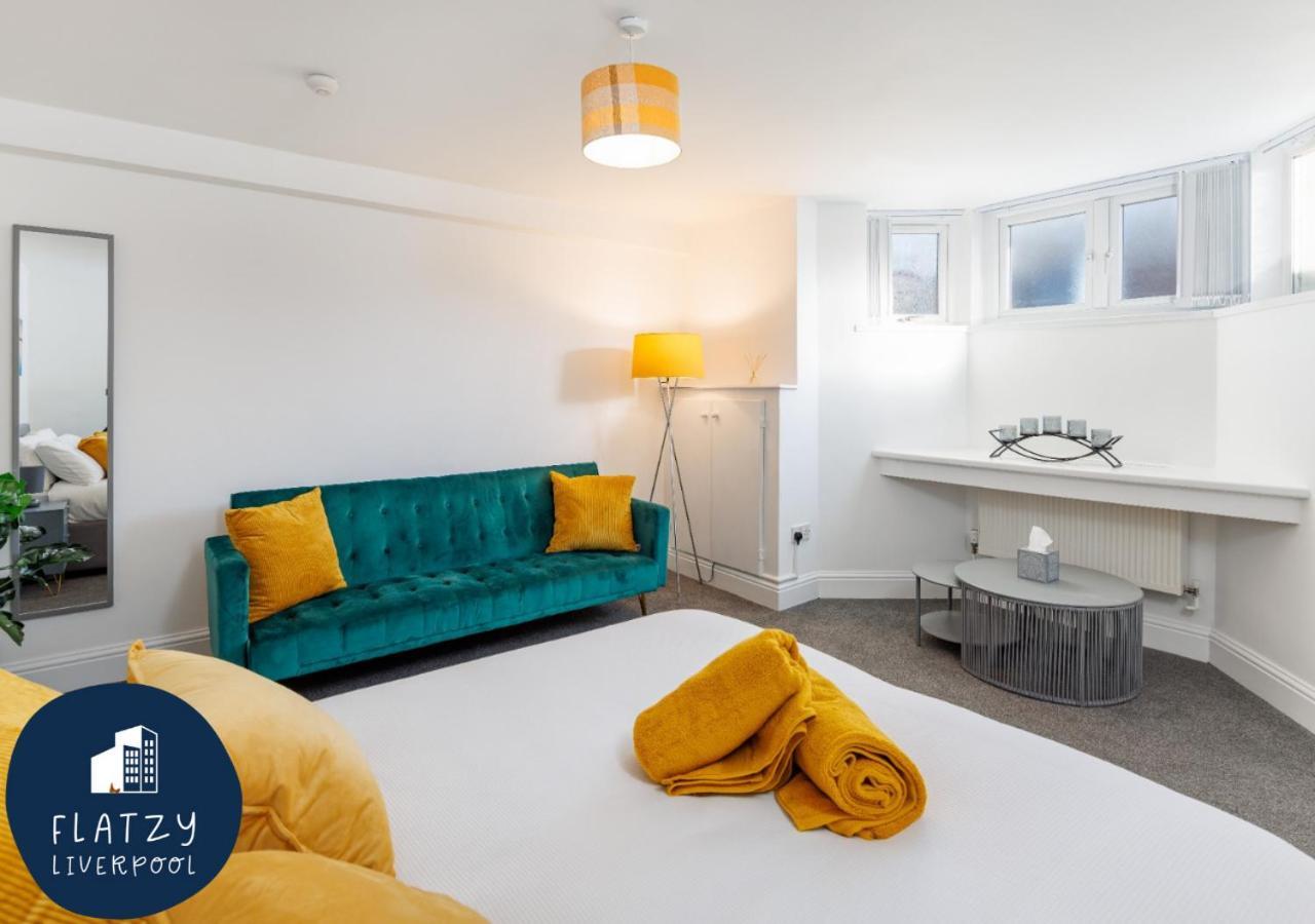Flatzy - Modern Apartment Close To Football Stadiums Liverpool Exterior foto